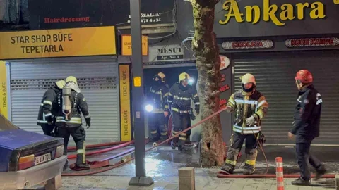 Kocaeli'de Çatı Yangını Paniğe Neden Oldu