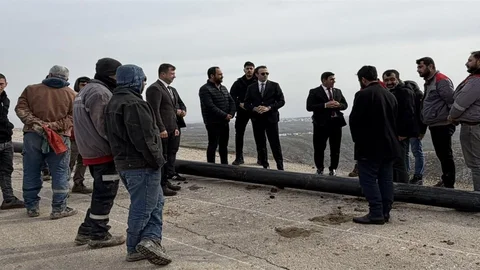 Şırnak’ta Su Projesi İncelemesi