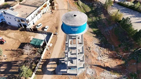 Mardin'de Yeni Su Deposu İnşaatı