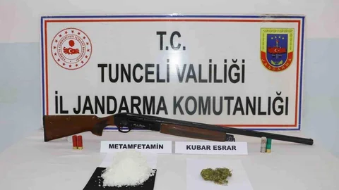 Tunceli'de Uyuşturucu Operasyonu Düzenlendi