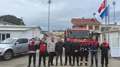 İzmir Şakran'da Yeni İtfaiye İstasyonu Açıldı