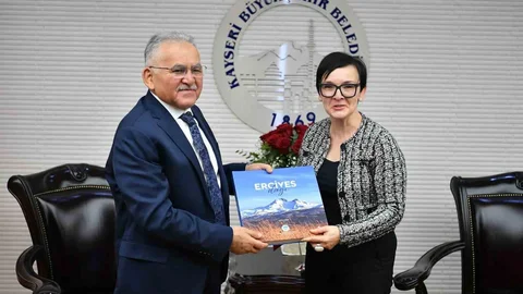 Kayseri’de Avusturya Büyükelçisi Ziyareti