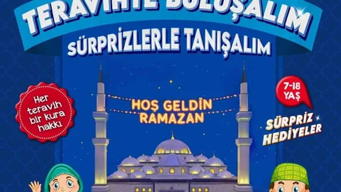 Talas’ta Ramazan Akşamları Çocuklar İçin Eğlenceli Etkinlikler