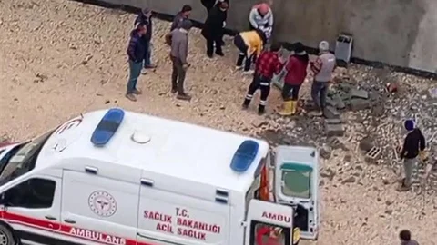 Adıyaman'da İnşaat İşçisi Yüksekten Düştü
