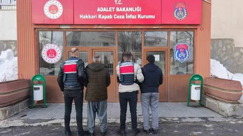 Hakkâri'de Yakalanan 8 Suçlu
