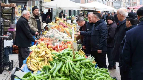 Kırıkkale'de Pazar Denetimi Gerçekleşti