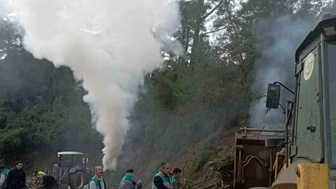 Marmaris’te Orman Yangınlarına Hazırlık Çalışmaları