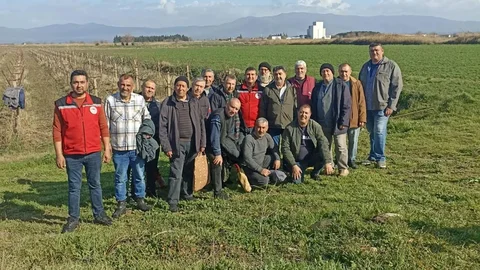 Salihli'de Üreticilere Eğitim Verildi