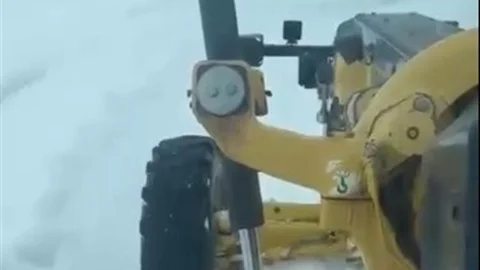 Yozgat'ta Kar Temizleme Çalışmaları Devam Ediyor