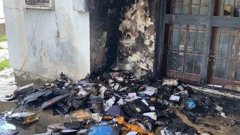 Muğla'da Kundaklama Şüphesi İle Yangın