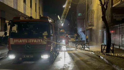 Bağcılar'da Yangın Paniği Yaşandı