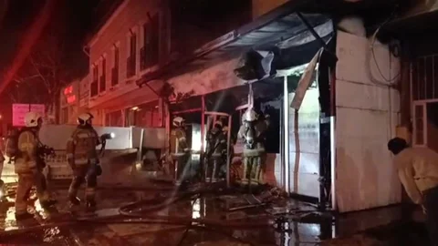 Bursa'da Yangın Çıktı