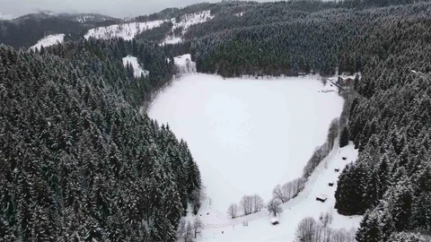 Artvin'de Karagöl Buz Tuttu