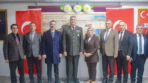 Erzurum'dan Mehmetçik'e Mektup Yazıldı