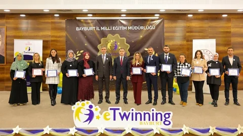 Bayburt'ta 9 Okul eTwinning Ünvanı Aldı