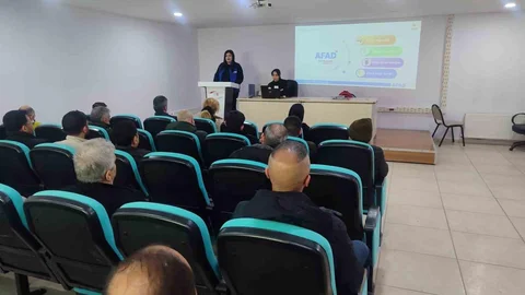 Elazığ'da Afet Eğitimleri Gerçekleştirildi