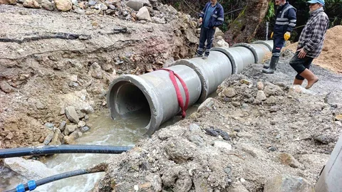 Alanya’da Menfezler Temizlendi