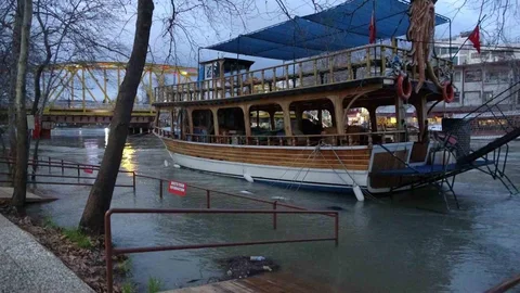Manavgat Irmağı'nda Su Seviyesi Yükseldi