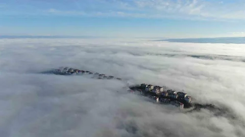 Kastamonu'da Sis Görsel Şölen Yaratıyor