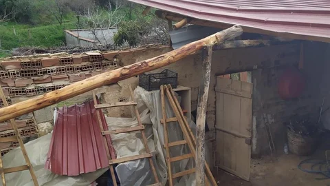 Manisa'da Fırtına ve Sağanak Etkisi