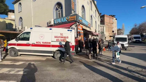 Samsun'da Yaya Minibüs Çarpması
