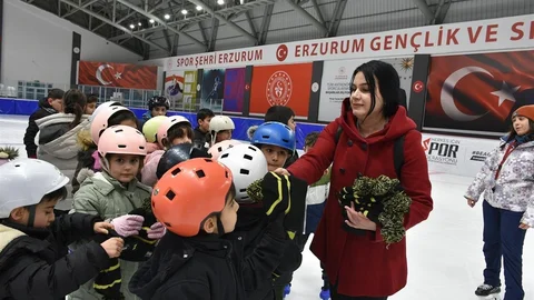 Minik Yüreklere Bere Desteği Erzurum'dan