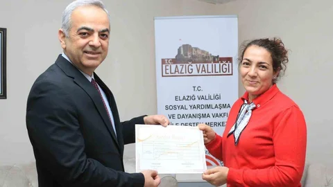 Elazığ'da Sertifika Töreni Düzenlendi