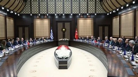 Sanayi Bakanı Kacır Yunan Mevkidaşıyla Görüştü