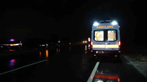 Mersin Mut'ta Motosiklet Kazası