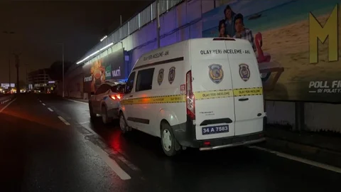 Küçükçekmece'de Motosiklet Kazası