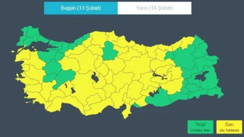 Meteoroloji’den Mersin Dahil 49 İl İçin Sarı Kodlu Uyarı: Sağanak ve Fırtına Geliyor