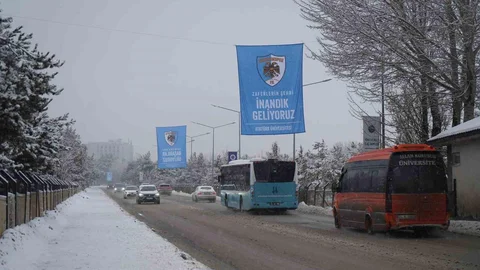 Meteorolojiden Erzurum'a Kış Uyarısı