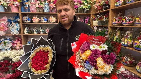 Gaziantep'te Çiçekçi Yoğunluğu Artıyor