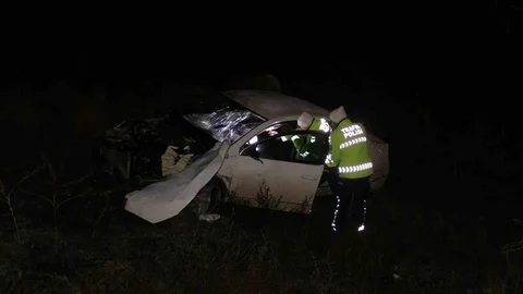 Kayseri'de Uçuruma Düşen Araç Kazası