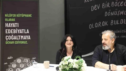 Seray Şahiner Bursa’da Romanını Tanıttı