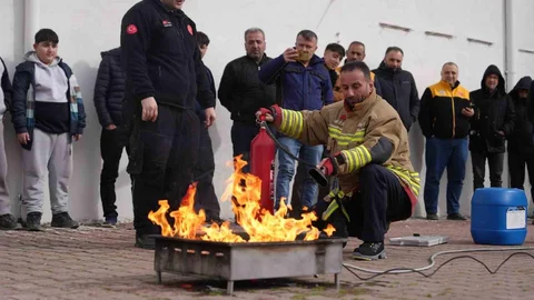 Minikler Acil Durum Eğitimleri Aldı