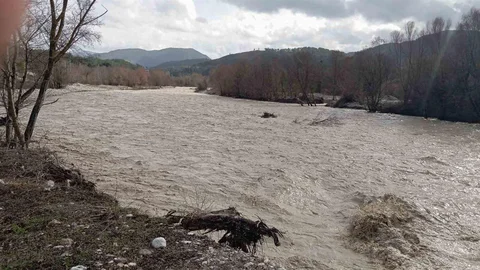 Denizli'de Sel Sonrası Köprü Hasarı