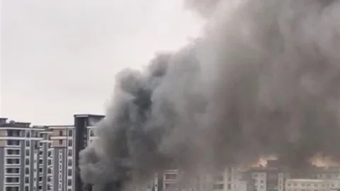 Adıyaman'da Konteyner Kentte Yangın Panik Yarattı