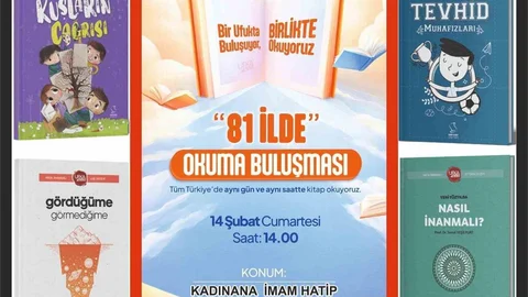 Afyonkarahisar'da Okuma Buluşması Etkinliği