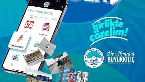 Kayseri'de Çek, Gönder Uygulaması İle Sorunlar Hızla Çözülüyor