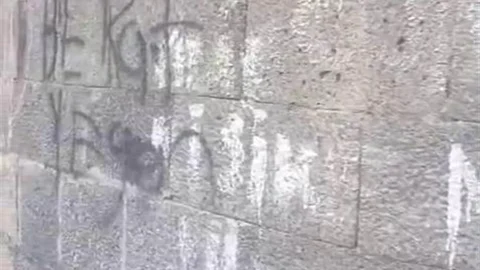 Diyarbakır Surlarında Yazı Yazma Olayı