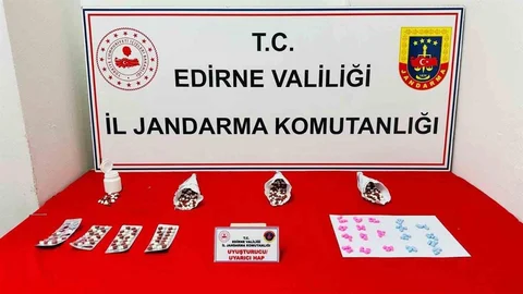 Edirne'de Uyuşturucu Operasyonu
