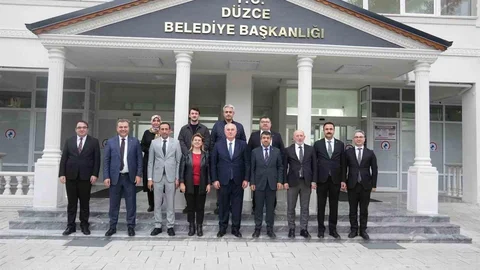 Düzce'de KDK Heyeti Ziyareti