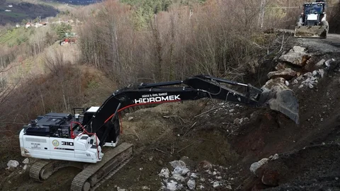 Düzce'de Heyelan Çalışmaları Tamamlandı