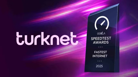 Turknet Türkiye'nin En Hızlı İnterneti Seçildi