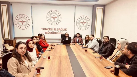 Tunceli'de Sağlık Çalışanlarına Eğitim Verildi