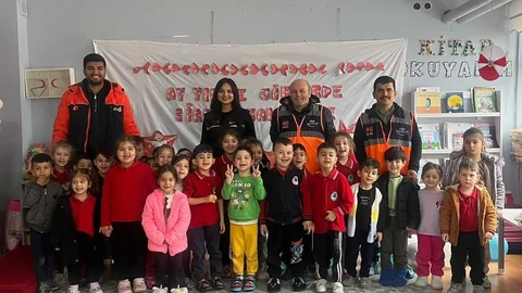 Öğrencilere Afet Farkındalık Eğitimi Verildi