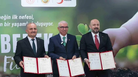 Adana'da Fidan Protokolü İmzalandı