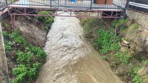 Bozdoğan'da Sağanak Yağışlar Dereleri Canlandırdı