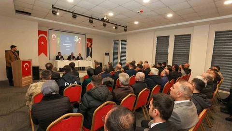 Bingöl'de Muhtarlar İle Toplantı Yapıldı